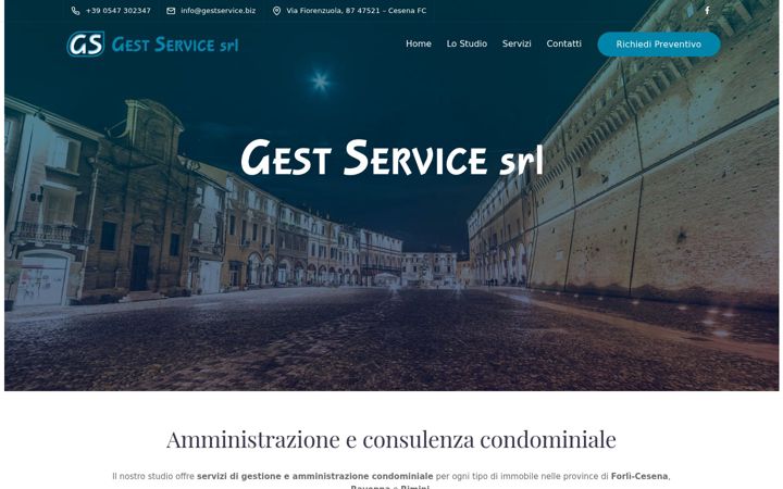 Screenshot of gestservice.biz