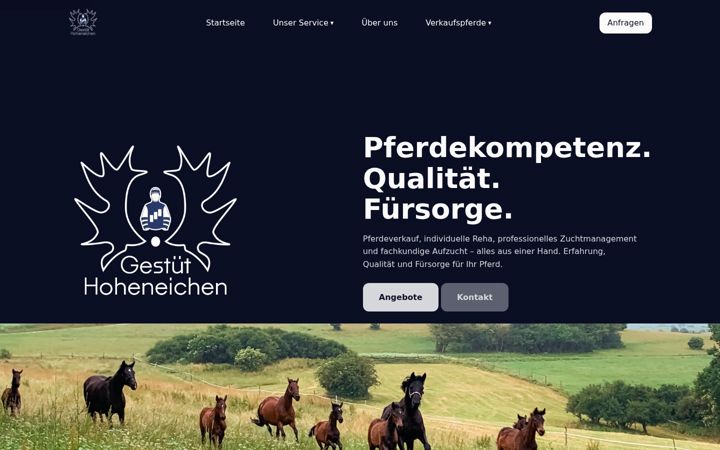 Screenshot of gestuethoheneichen.de