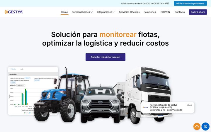 Screenshot of gestya.com