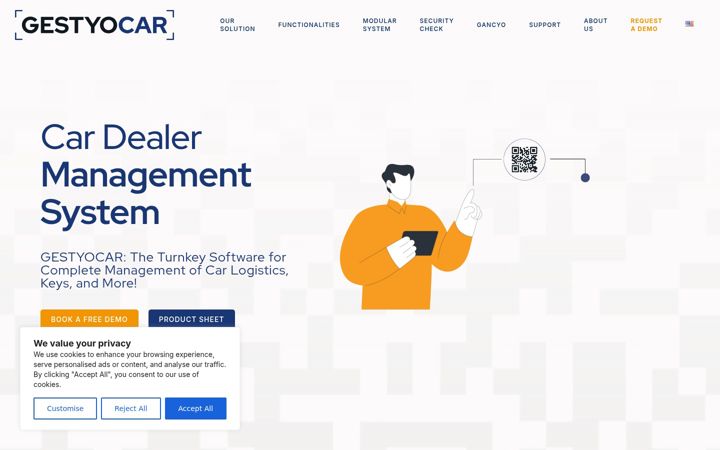 Screenshot of gestyocar.com