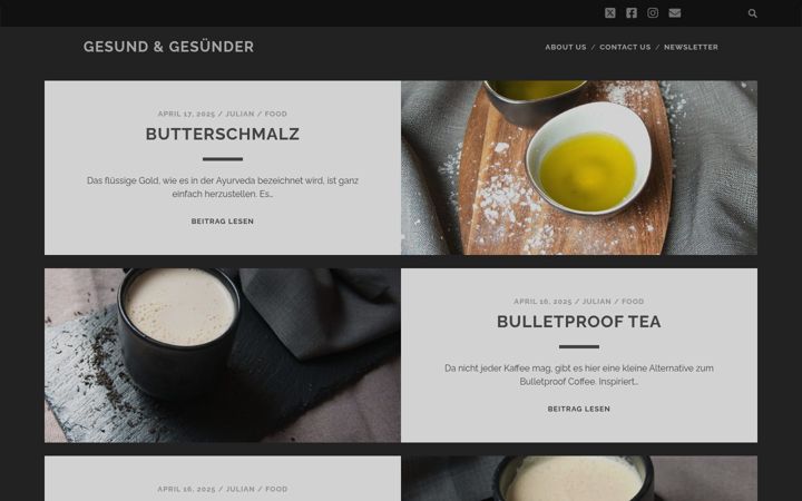 Screenshot of gesund-gesuender.de