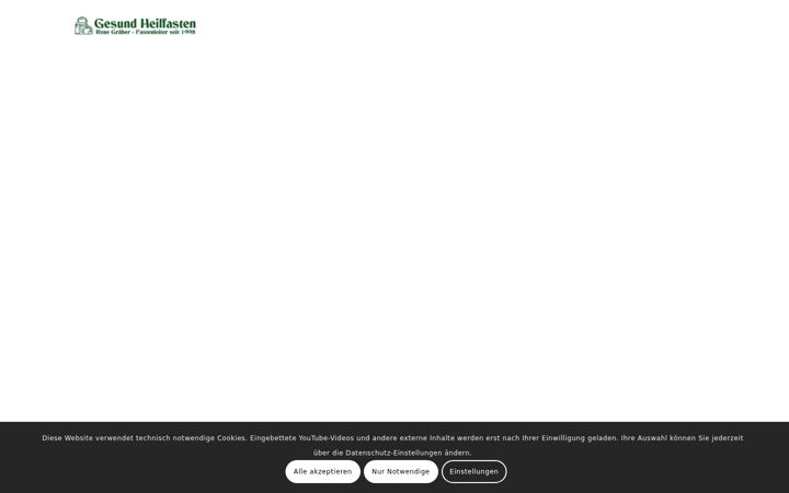 Screenshot of gesund-heilfasten.de