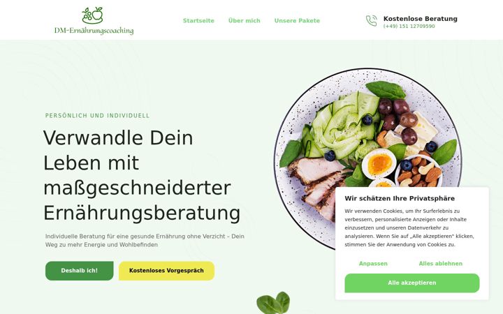 Screenshot of gesund-mit-meyer.de