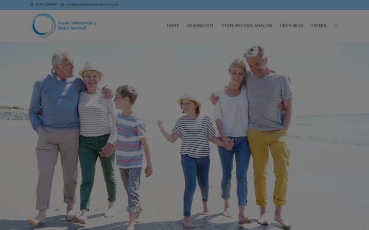 Screenshot of gesund-werden-beratung.de