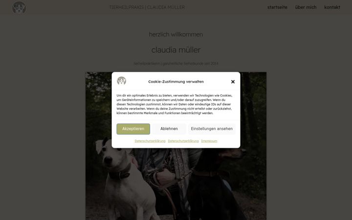Screenshot of gesundehundewelt.de