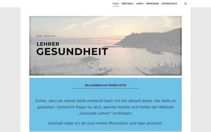 Screenshot of gesundelehrer.de