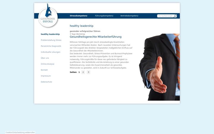 Screenshot of gesundererfolg.de