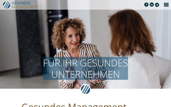 Screenshot of gesundes-management.de