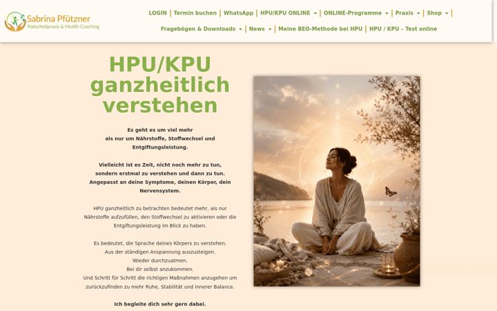 Screenshot of gesundes-menschenleben.de