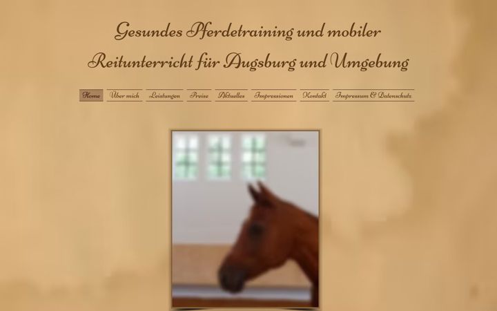 Screenshot of gesundes-pferdetraining.de