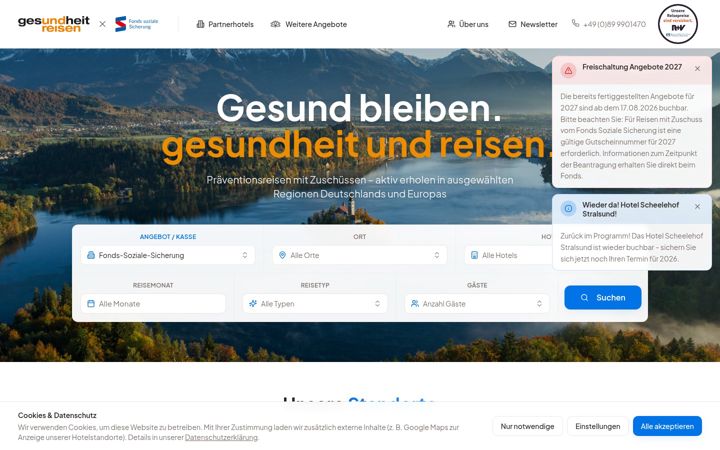 Screenshot of gesundheit-fonds.de