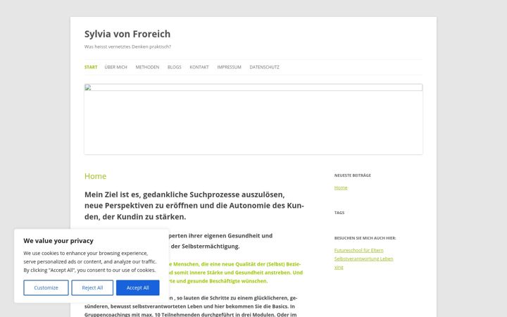 Screenshot of gesundheit-haltung.de