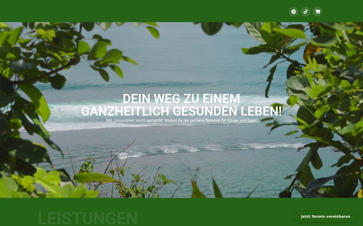 Screenshot of gesundheit-leichtgemacht.de