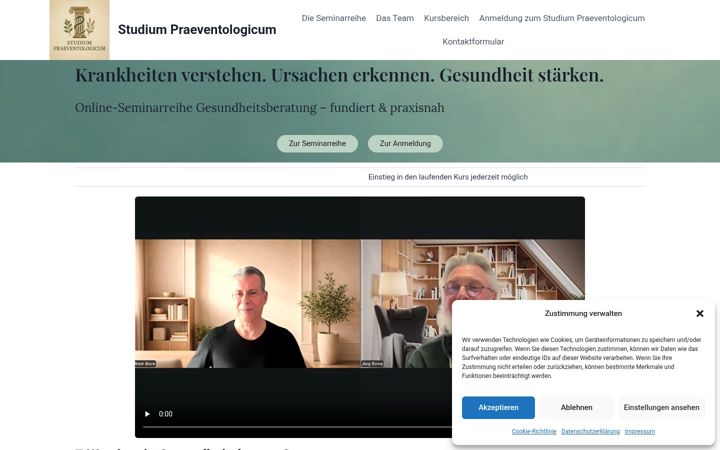 Screenshot of gesundheitsberater-werden.de