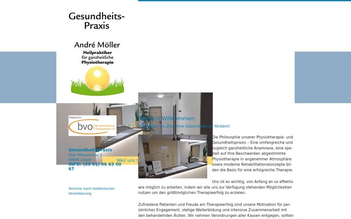 Screenshot of gesundheitspraxis-moeller.de