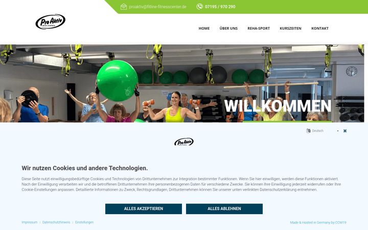 Screenshot of gesundheitssport-rems-murr.de