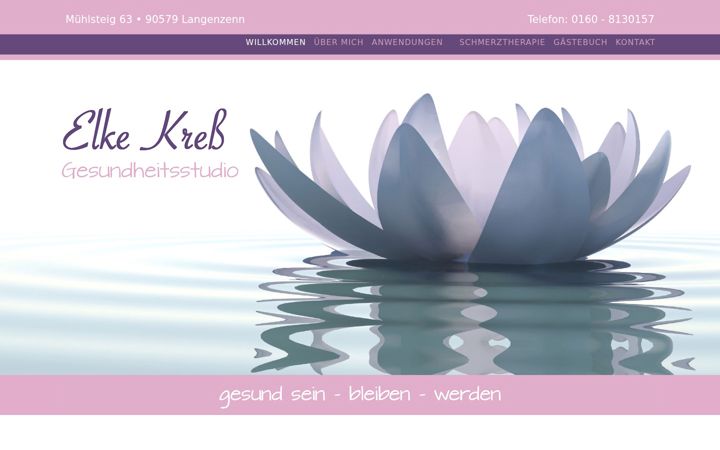 Captura de pantalla de gesundheitsstudio-kress.de