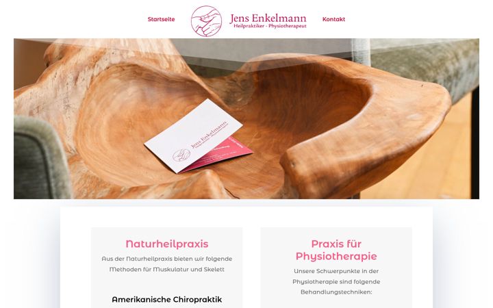 Screenshot of gesundheitstreff-enkelmann.de
