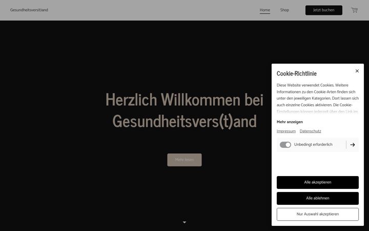 Screenshot of gesundheitsverstand.de