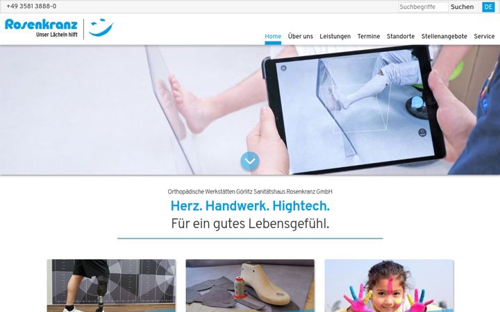 Screenshot of gesundheitszentrum-adermann.de