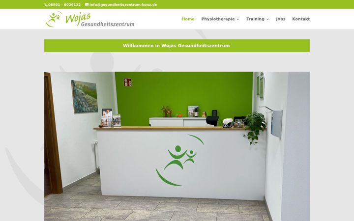 Screenshot of gesundheitszentrum-konz.de