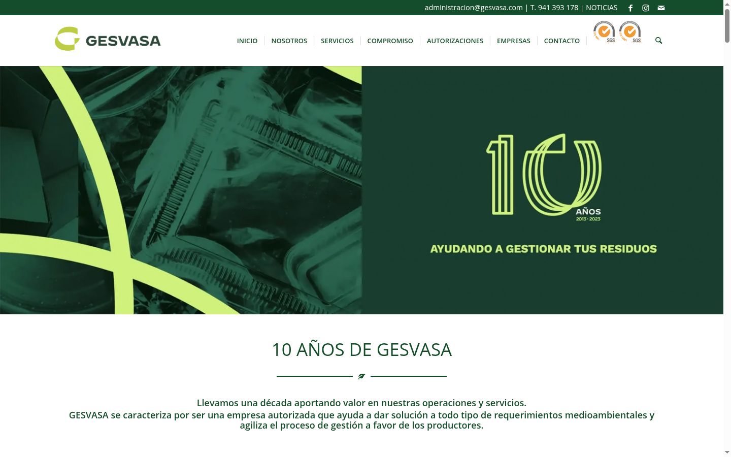 Captura de pantalla del banner de consentimiento mostrado antes de cualquier interacción