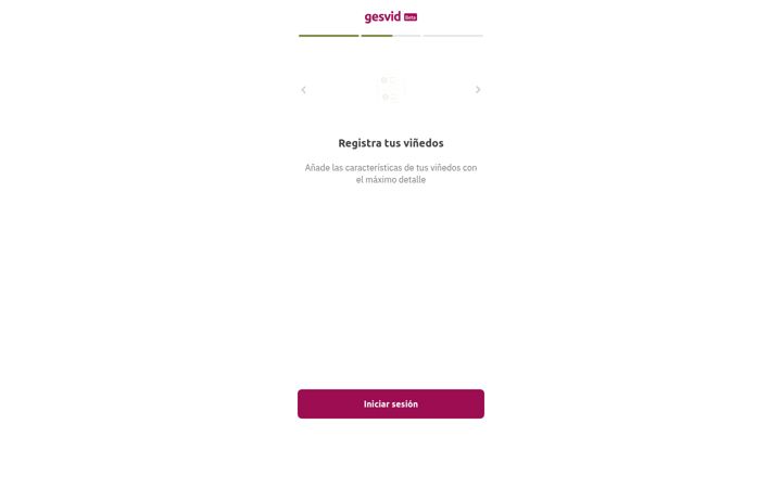 Screenshot of gesvid.app