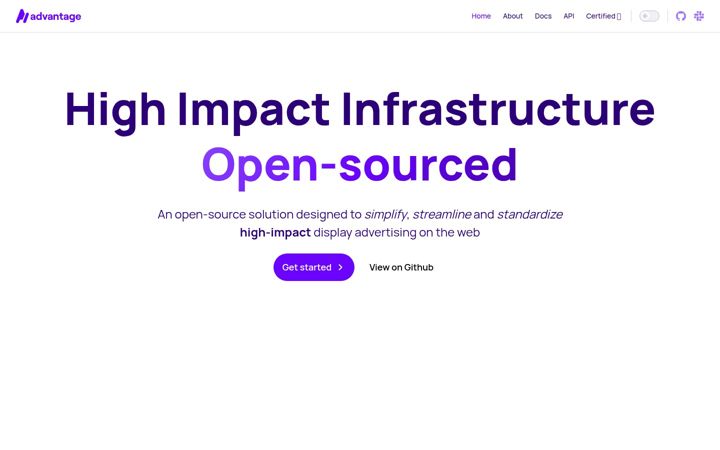 Screenshot of get-advantage.org
