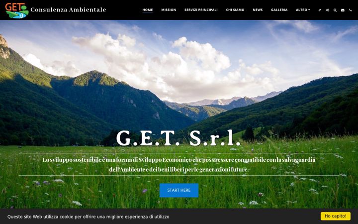 Screenshot of get-ambiente.it