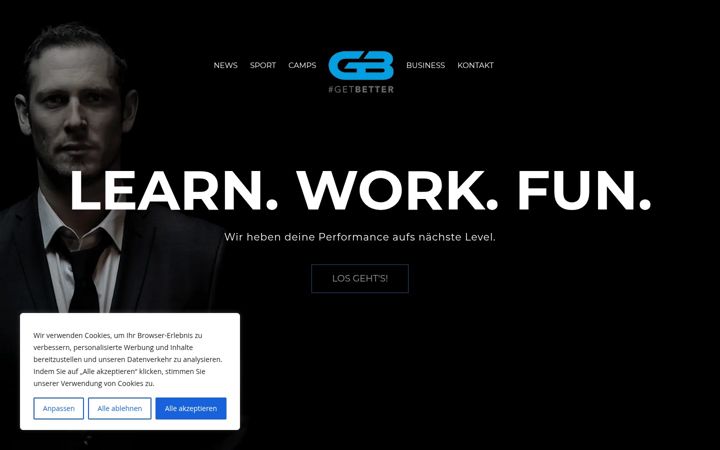 Screenshot of get-better.at