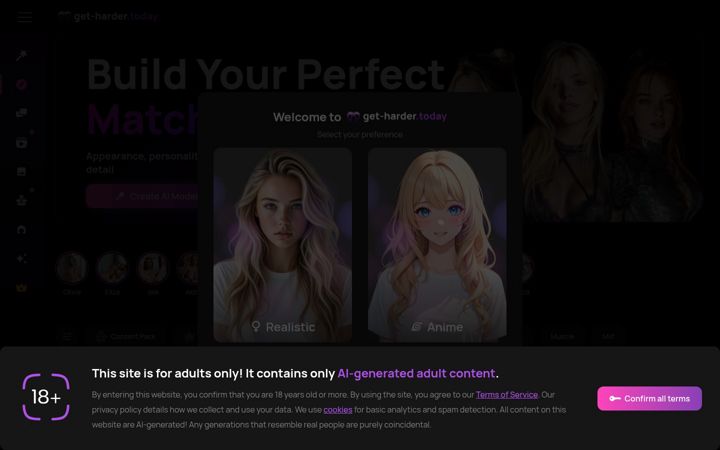 Screenshot of get-harder.today