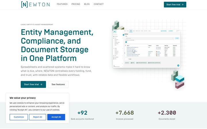 Screenshot of get-newton.com