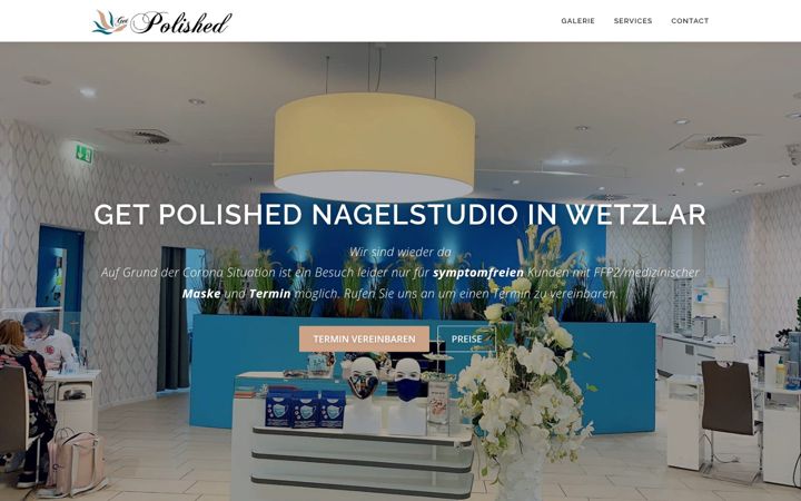 Screenshot of get-polished.de