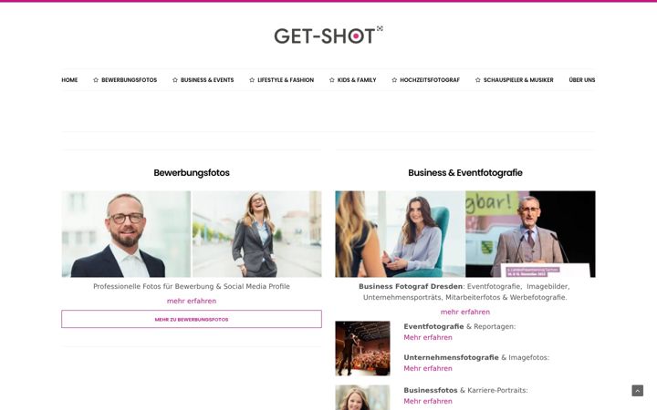 Screenshot of get-shot.de