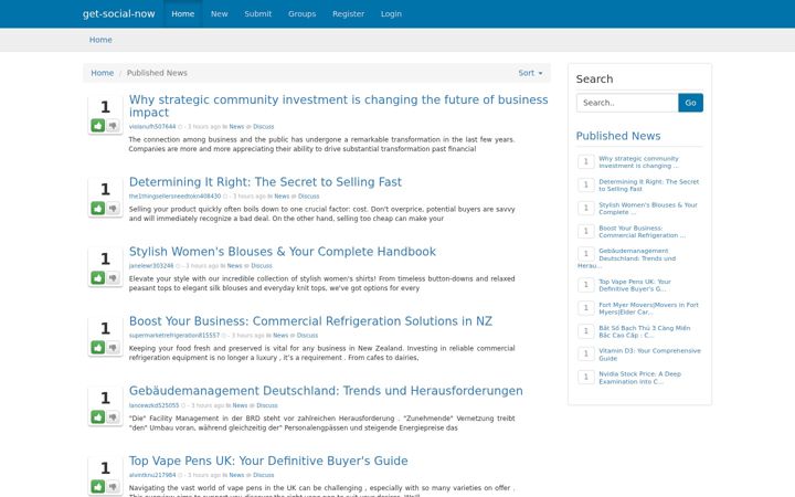 Screenshot of get-social-now.com