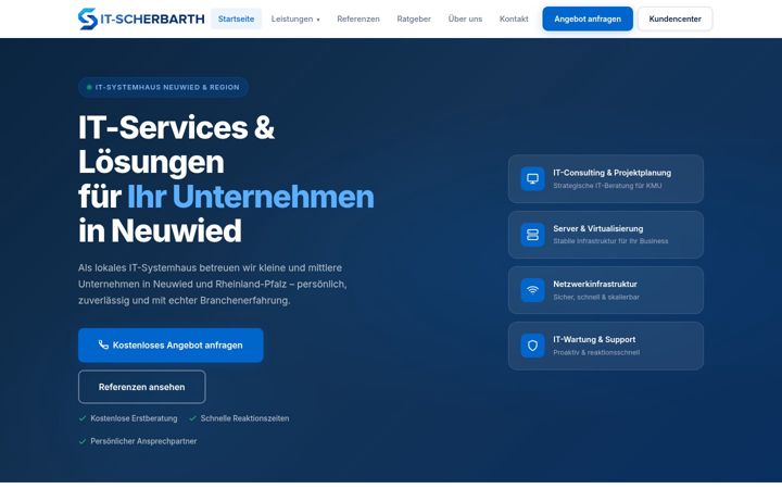 Screenshot of get-system.de