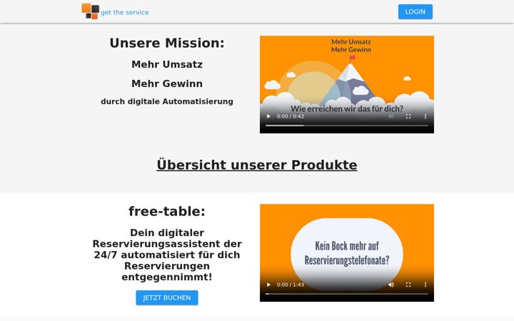 Screenshot of get-the-service.de