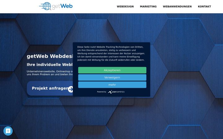Screenshot of get-web.online