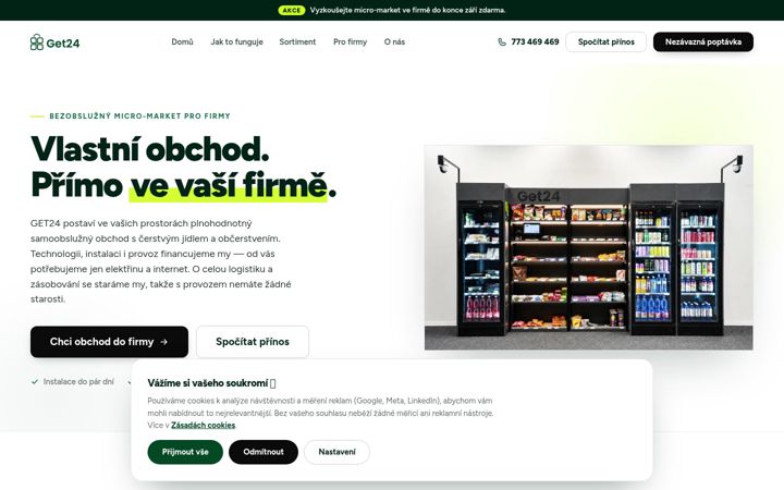 Screenshot of get24.cz