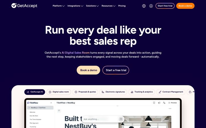 Screenshot of getaccept.com