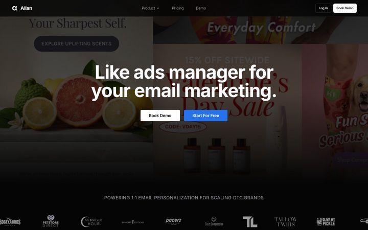 Screenshot of getallan.com