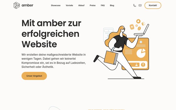 Screenshot of getamber.site