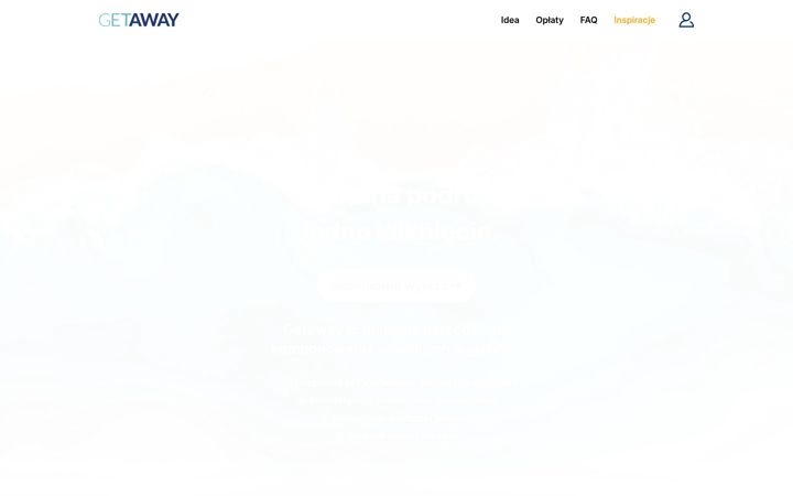 Screenshot of getaway.pl