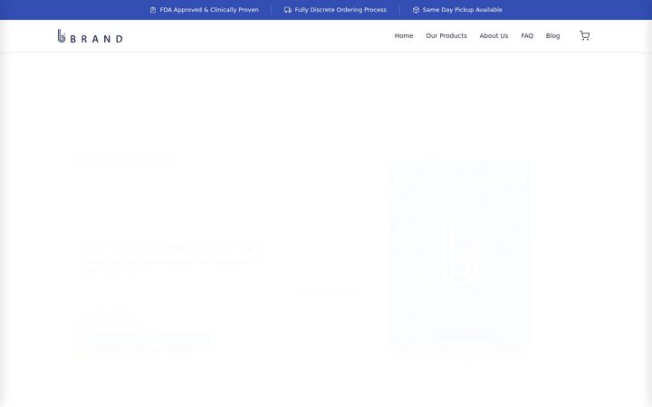 Screenshot of getbbrand.com