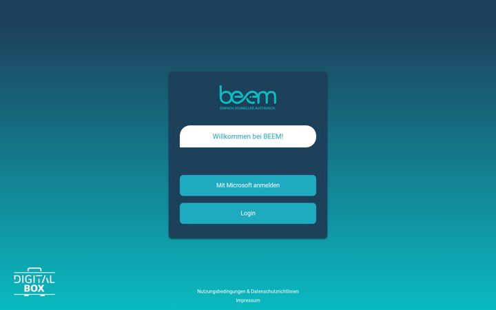 Screenshot of getbeem-rc.de