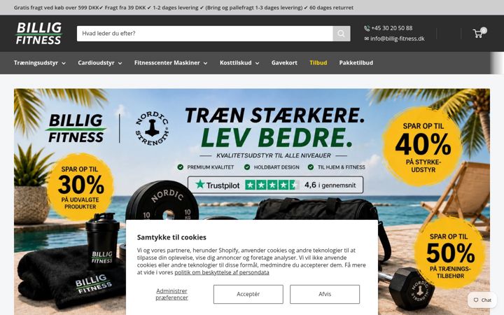 Screenshot of getbig.dk