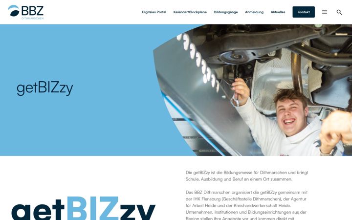 Screenshot of getbizzy.de
