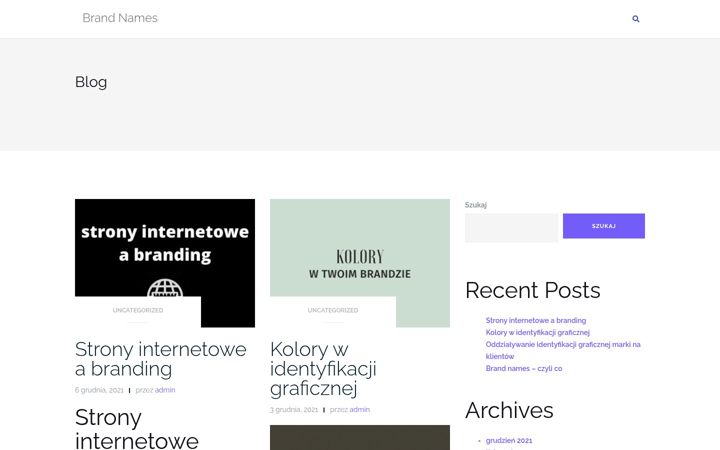 Screenshot of getbrandnames.com