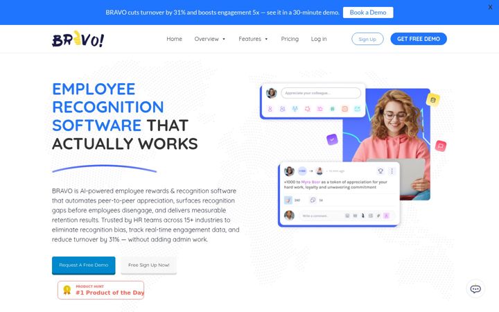 Screenshot of getbravo.io