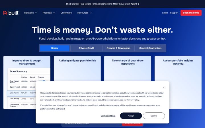 Screenshot of getbuilt.com